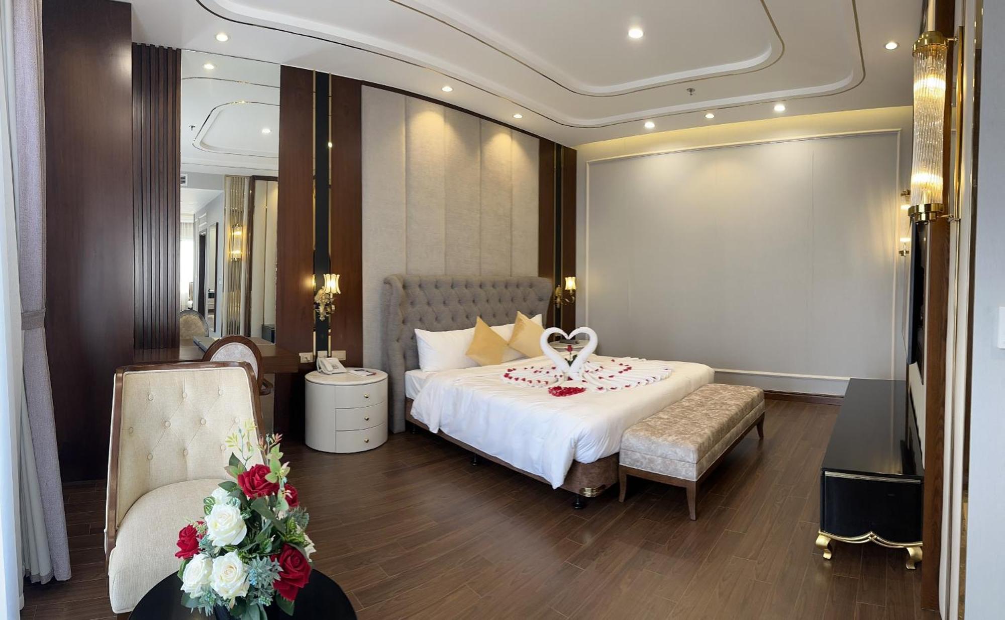 Kinh Bac Palace Hotel Bắc Ninh Kültér fotó