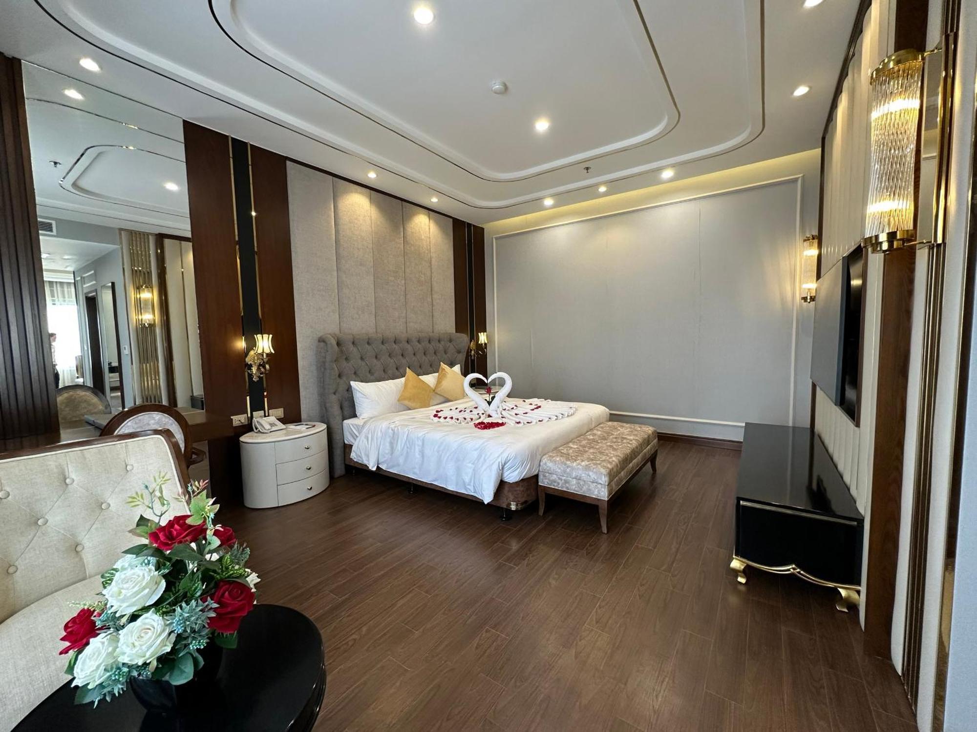 Kinh Bac Palace Hotel Bắc Ninh Kültér fotó