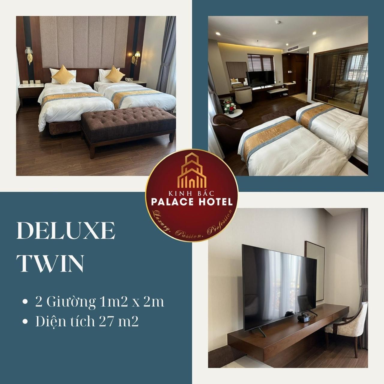 Kinh Bac Palace Hotel Bắc Ninh Kültér fotó