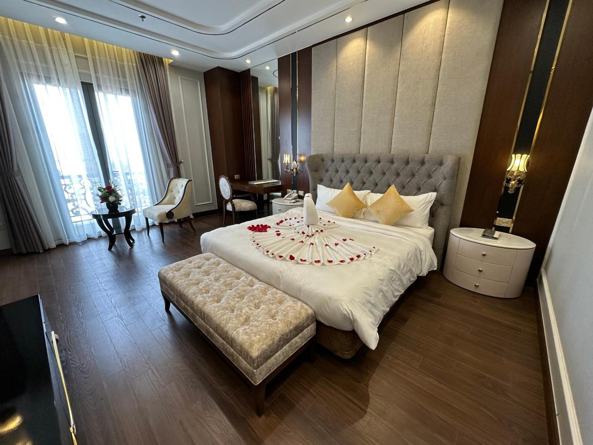 Kinh Bac Palace Hotel Bắc Ninh Kültér fotó