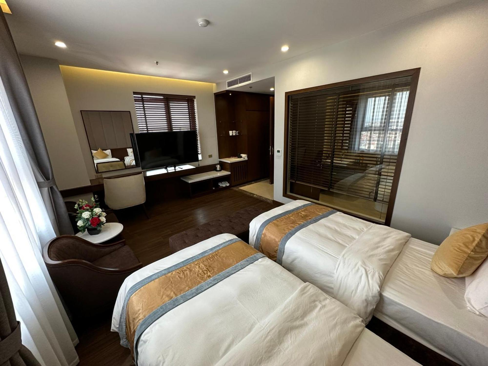 Kinh Bac Palace Hotel Bắc Ninh Kültér fotó