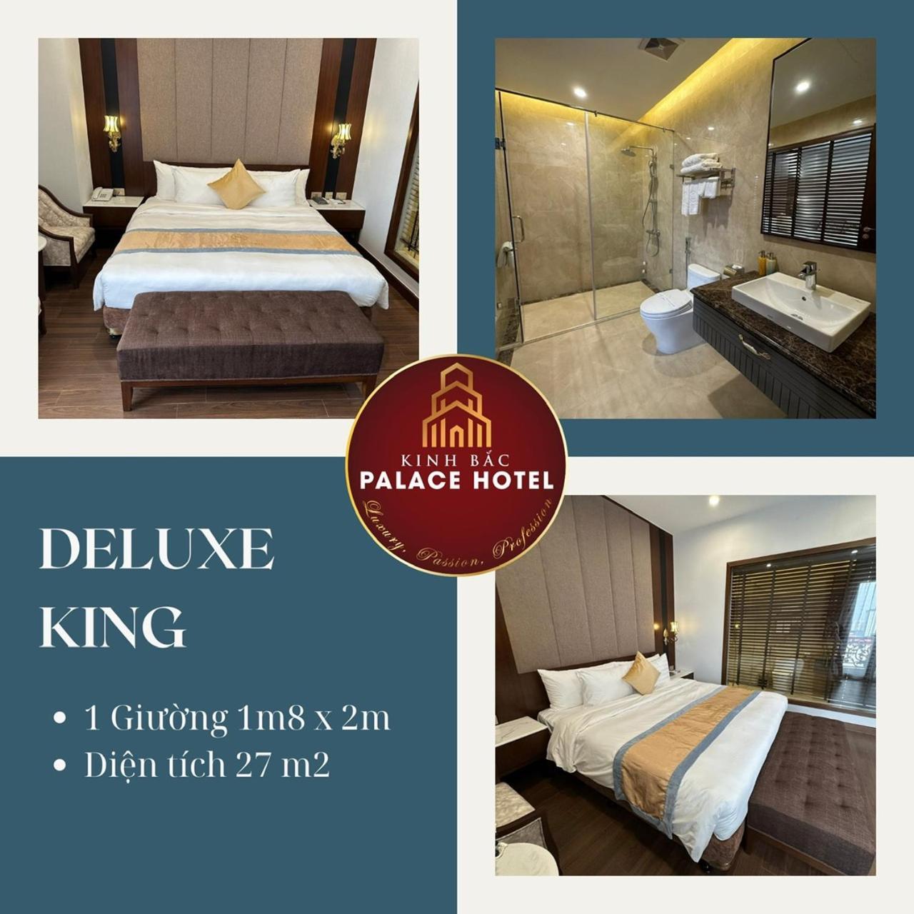 Kinh Bac Palace Hotel Bắc Ninh Kültér fotó
